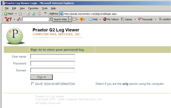 PLGV - Log in