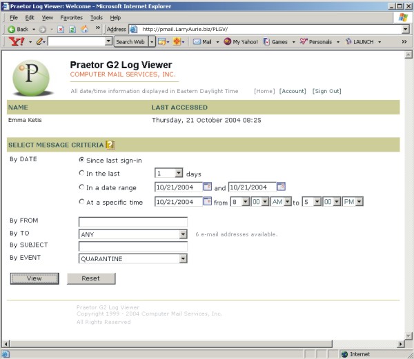 PLGV - Set parameters